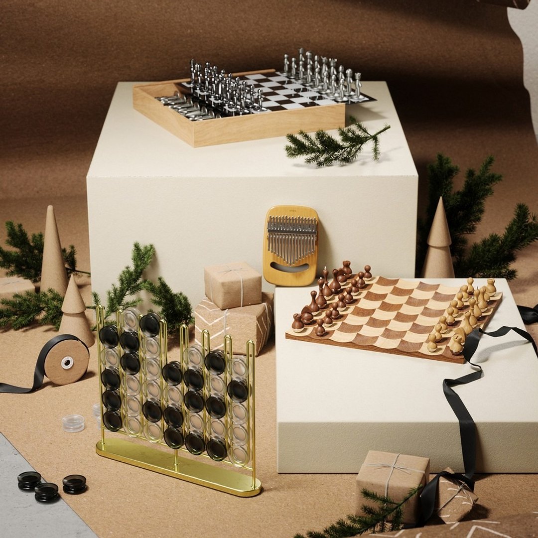 加拿大 Umbra Buddy 小人西洋棋套组 - 摆饰 - 其他金属 多色