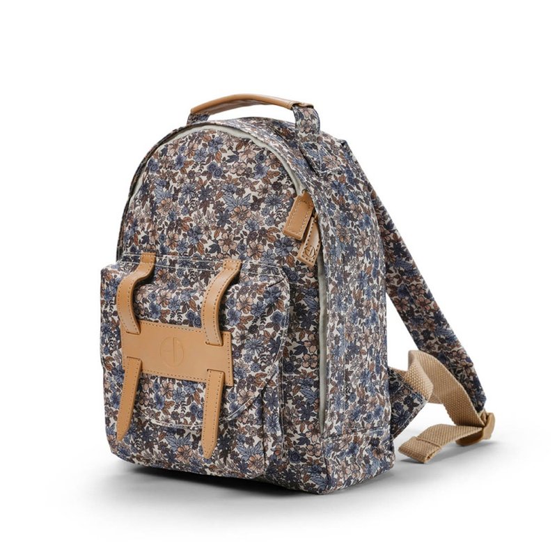 小童幼儿外出背包 BACKPACK MINI Blue Garden 蓝色花园 - 后背包/双肩包 - 其他材质 蓝色