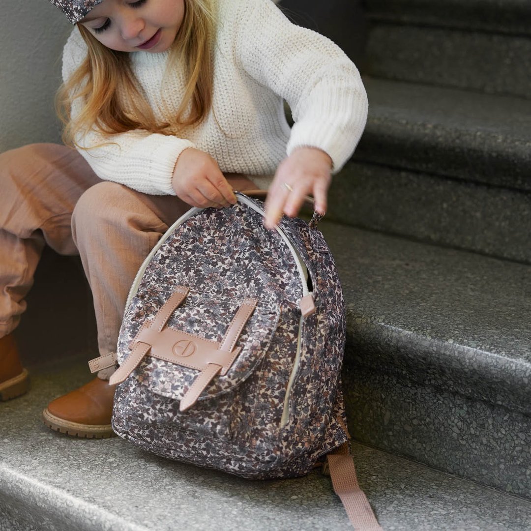 Elodie BACKPACK MINI Blue Garden 幼儿背包  蓝色花园 3-8岁 - 后背包/双肩包 - 其他材质 蓝色