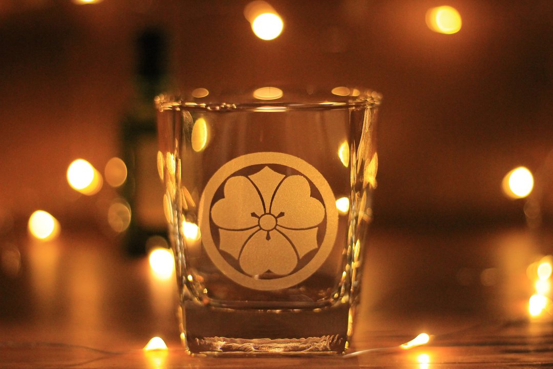 ken-katabami lowballglass - 玻璃杯 - 玻璃 透明