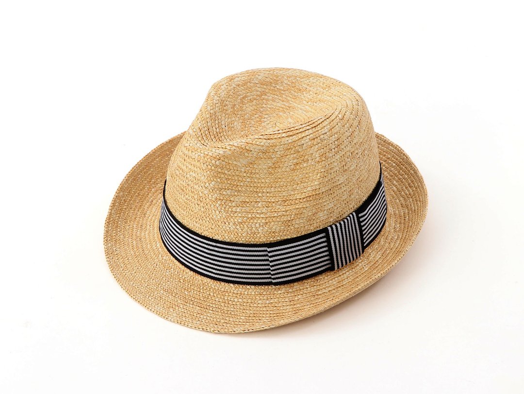 Fedora Unisex Straw Hat Jean - 帽子 - 其他材质 卡其色