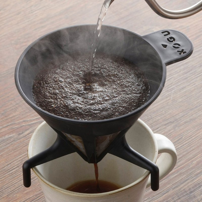 日本下村KOGU 日制免滤纸咖啡滤杯(1-4杯用) - 咖啡壶/周边 - 塑料 黑色