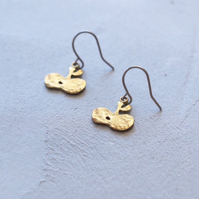 小苹果 | 耳环 | P469 - 耳环/耳夹 - 其他金属 金色