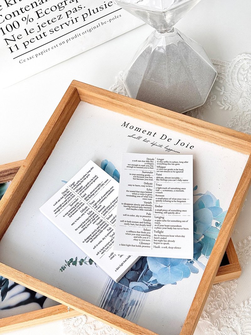 迷你字典便条纸 - 便条纸/标签贴 - 纸 