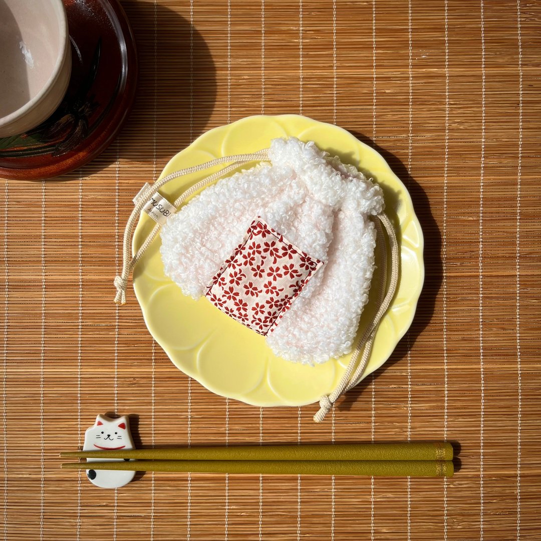 和服饭团束口袋 mini - 古布升级再造 手作一点物 -和风小物 送礼 - 化妆包/杂物包 - 其他材质 