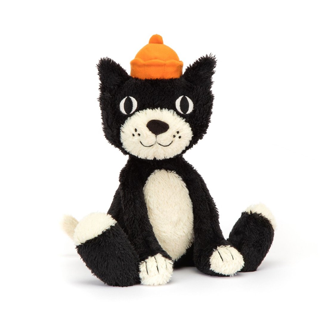 Jellycat Jack 吉利果冻猫 猫老板65cm - 玩偶/公仔 - 聚酯纤维 黑色