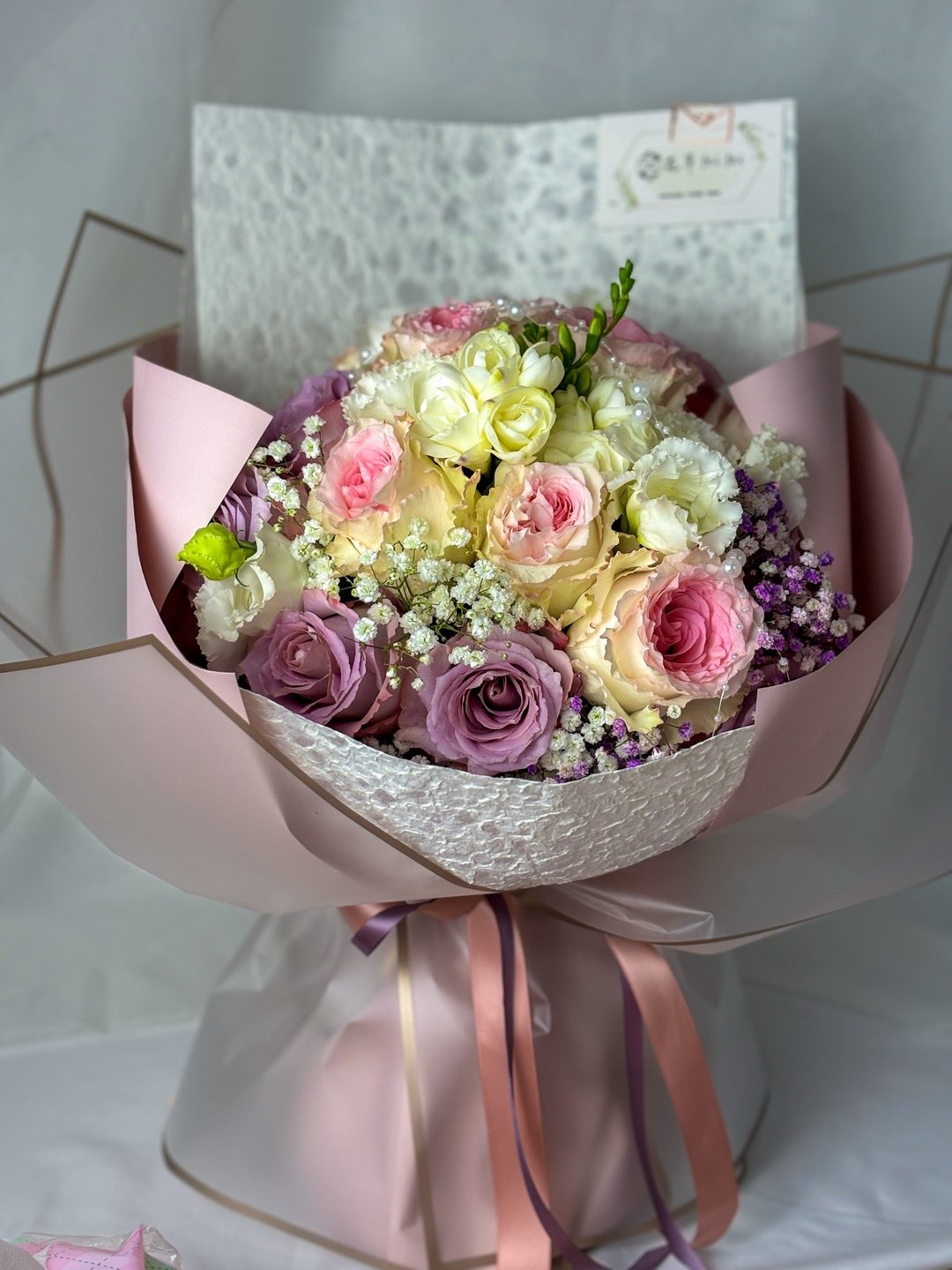 Rose Bouquet-进口双色玫瑰鲜花花束 送礼 节庆 花礼 求婚 - 植栽 - 植物．花 