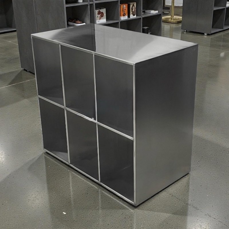 不锈钢格子柜 收纳柜 厨房置物架 浴室收纳柜 多层置物架 - 卫浴用品 - 其他金属 