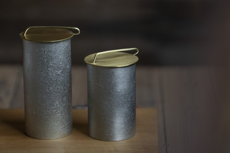 沐光茶仓 - 茶具/茶杯 - 铜/黄铜 黄色