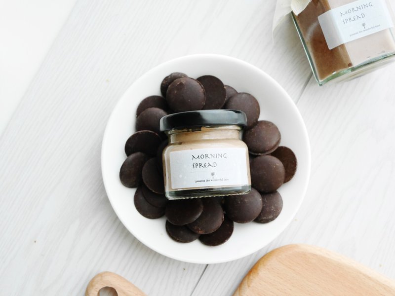 Chocolate Spread 特浓巧克力手作抹酱 S - 果酱/抹酱 - 新鲜食材 咖啡色