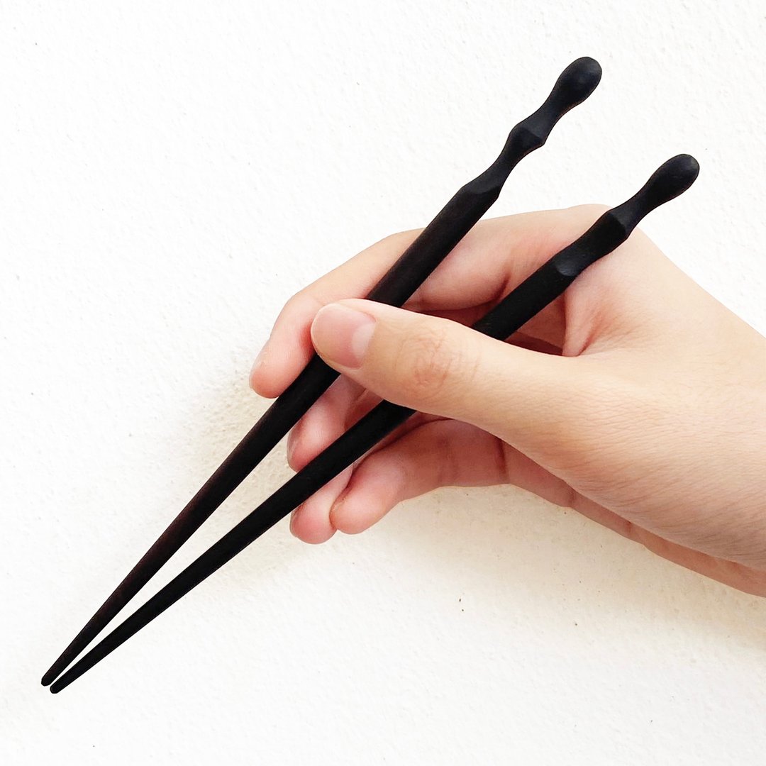 Natural Vintage Japanese Korean Chinese Wooden Chopsticks - 筷子/筷架 - 木头 咖啡色