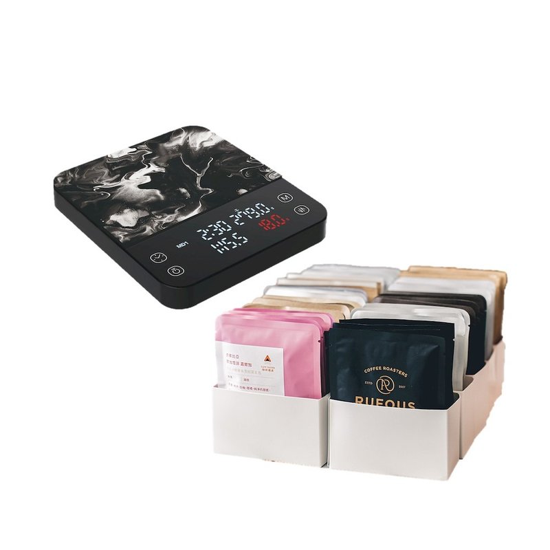 Matrix M1 PRO咖啡电子秤+vvcafe学长x AD Cafe探险者咖啡豆盲盒 - 咖啡壶/周边 - 其他材质 