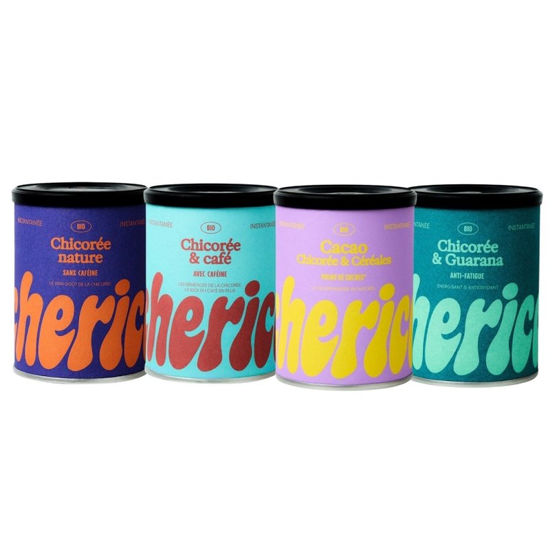 SimplexCherico 天然菊苣咖啡4罐组 优惠/低咖啡因咖啡 - 咖啡 - 新鲜食材 多色