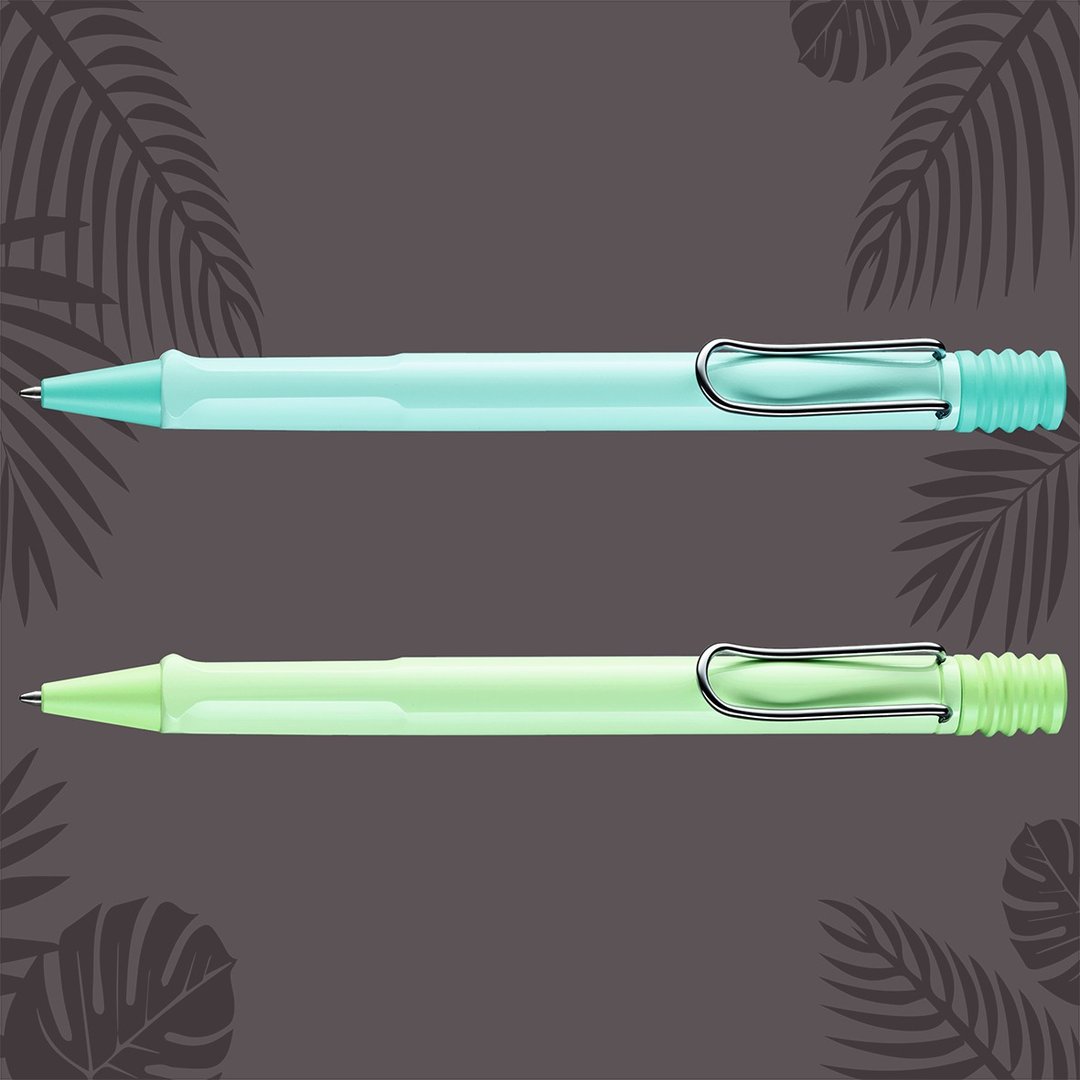 LAMY - 二入原子笔礼盒 / safari狩猎者系列 - pastel - 无刻字 - 圆珠笔/中性笔 - 塑料 多色
