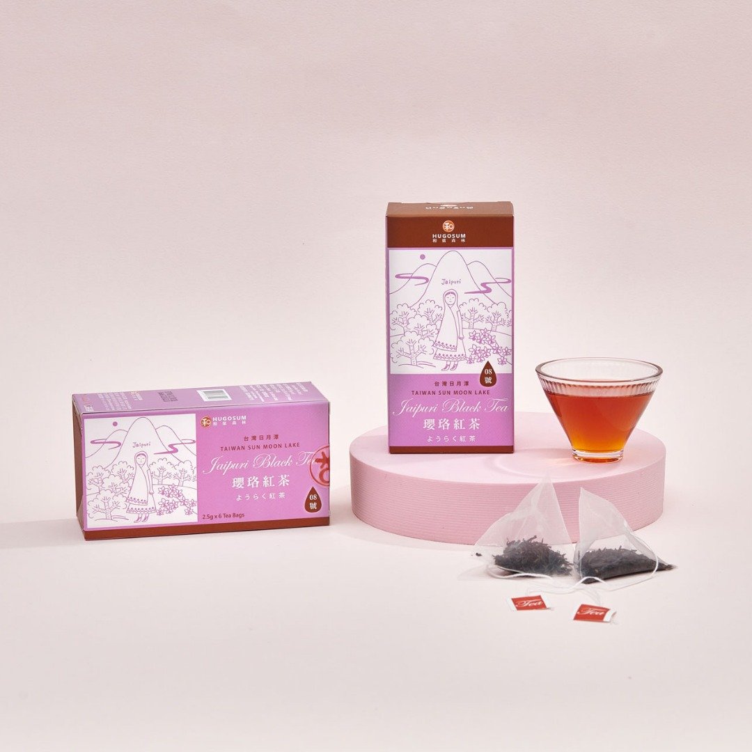 【立体茶包】红茶故事集-台茶8号璎珞红茶芯芽茶包6入/盒 - 茶 - 纸 紫色