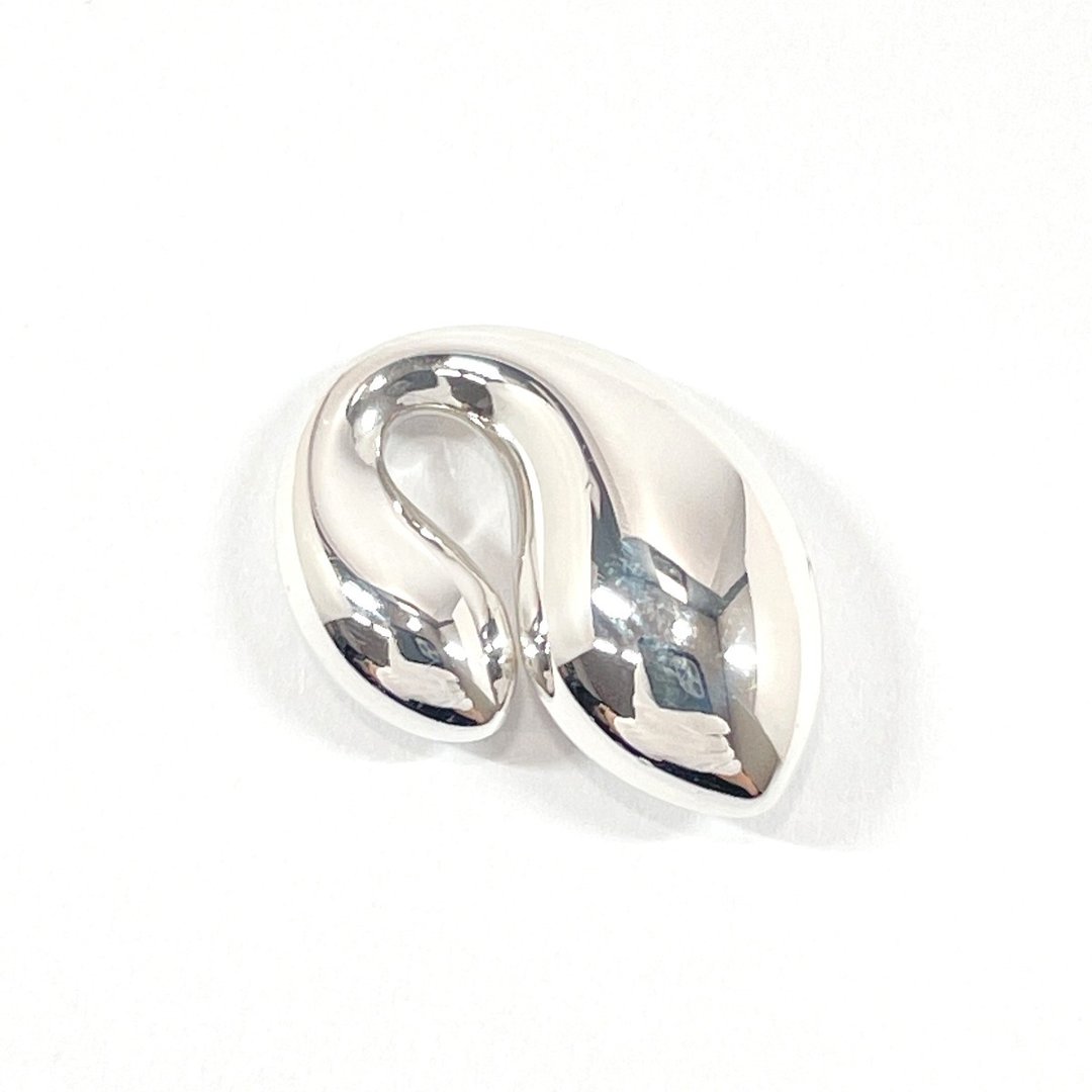【日本直送 二手美品】蒂芙尼 TIFFANY&Co. 坠饰 项链 双水滴 艾尔莎·佩芮蒂 - 项链 - 纯银 银色