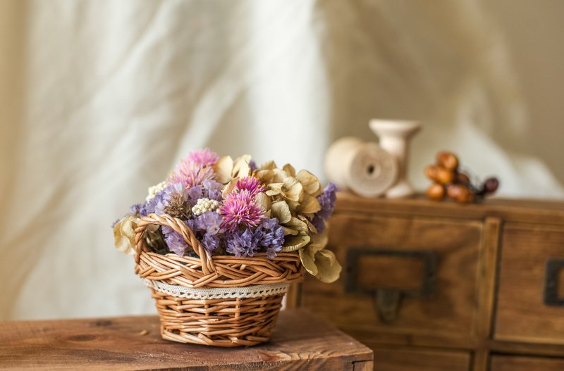 Fleurir朵朵时光.干燥花束.花礼 不凋花.母亲节花礼 开幕花礼 - 植栽/盆栽 - 植物．花 黄色