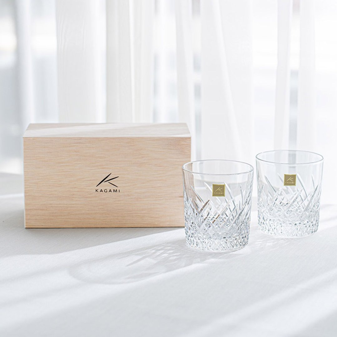 【结婚礼物】闪耀威士忌对杯/KAGAMI - 酒杯/酒器 - 玻璃 透明