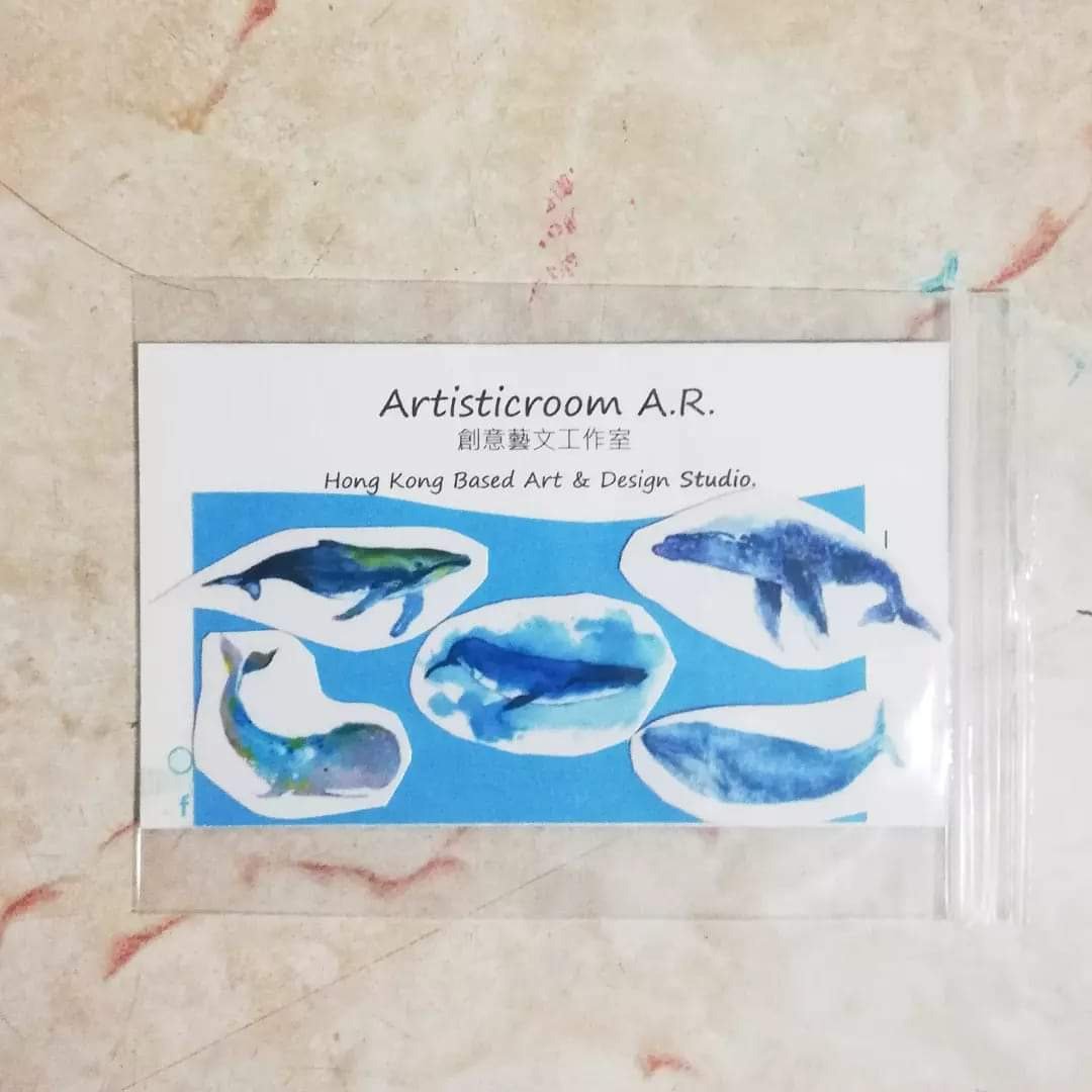 补运费商品 - 鲸鱼水印纹身贴纸no. 4 - 非实体商品 - 其他材质 