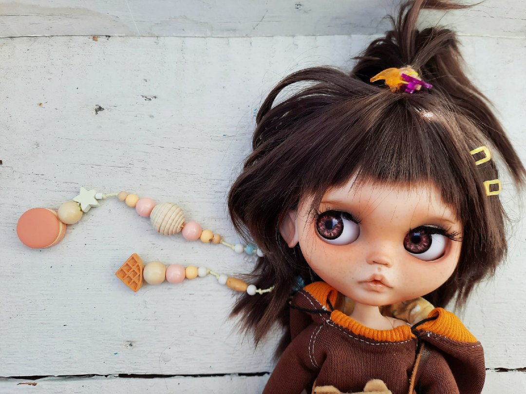 Blythe 娃娃定制 Blythe 销售 Blythe 娃娃与服装个性化 blythe - 玩偶/公仔 - 塑料 咖啡色