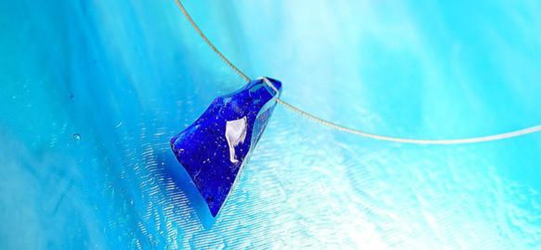 BLUE ROCK ICE - 项链 - 其他金属 