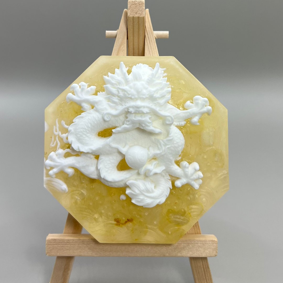 佛艺5行水晶摆饰 佛像摆饰(十八) 水晶扩香摆饰 开运水晶 附木架 - 摆饰 - 树脂 多色