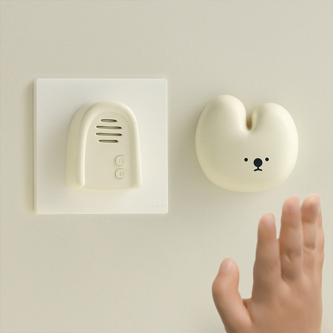 兔子門鈴 BUNNY & SNOWHOUSE - 其他小家电 - 塑料 白色