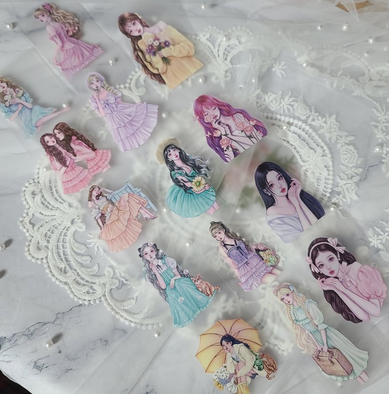 独立裁切 / Songbly 角色 PET 胶带 14 款 - 纸胶带 - 其他材质 多色