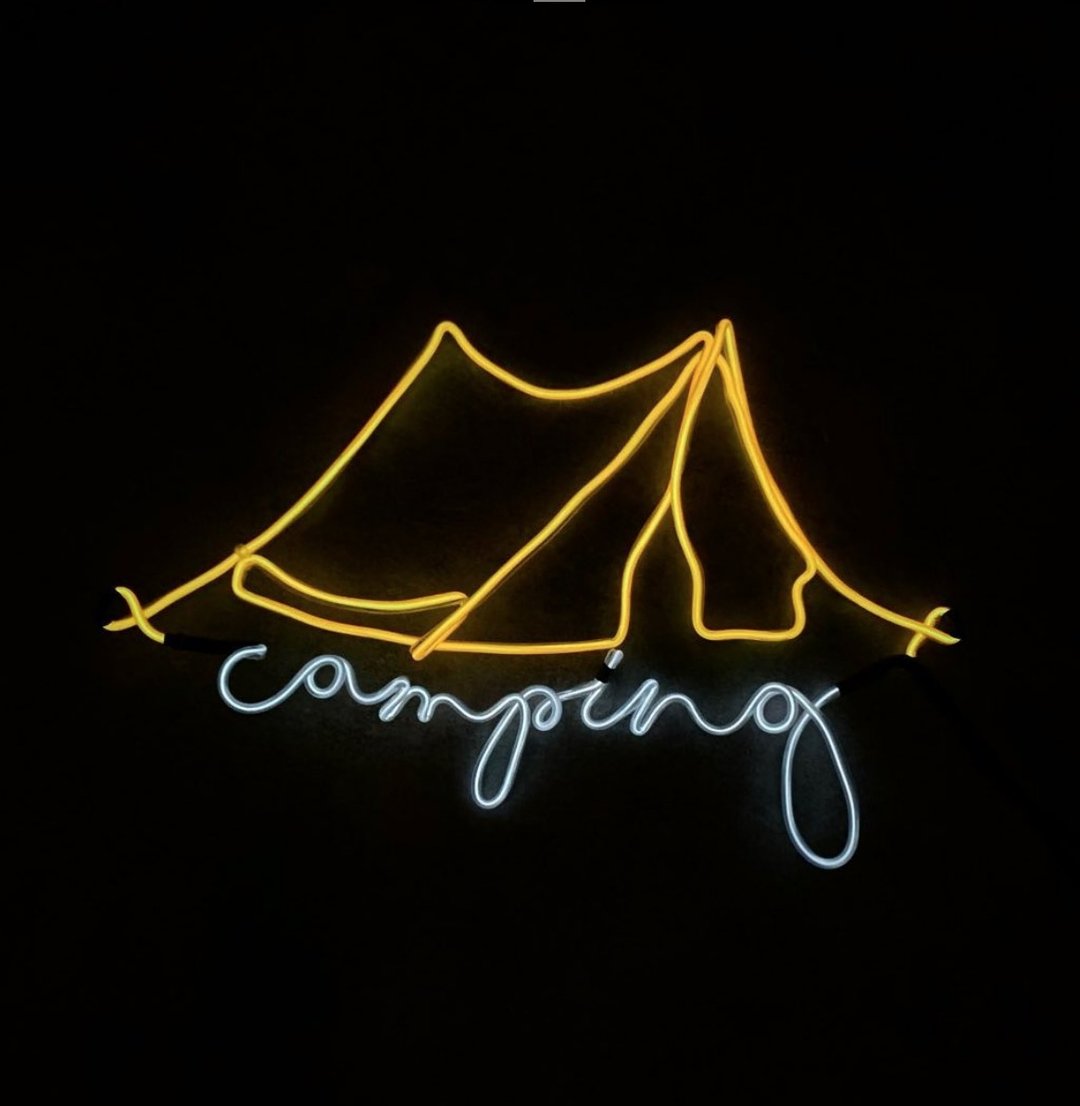 neonlite 定制霓虹文字图案灯 /露营camping/ - 灯具/灯饰 - 塑料 黄色
