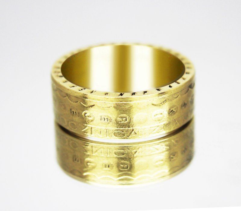 Poland Coin Ring 2 zł 2007 coin rings for men coin rings for women woman gift - 戒指 - 其他金属 