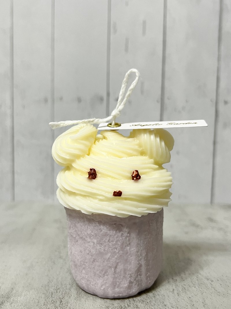 小熊杯子蛋糕蜡烛 - 蜡烛/烛台 - 蜡 紫色