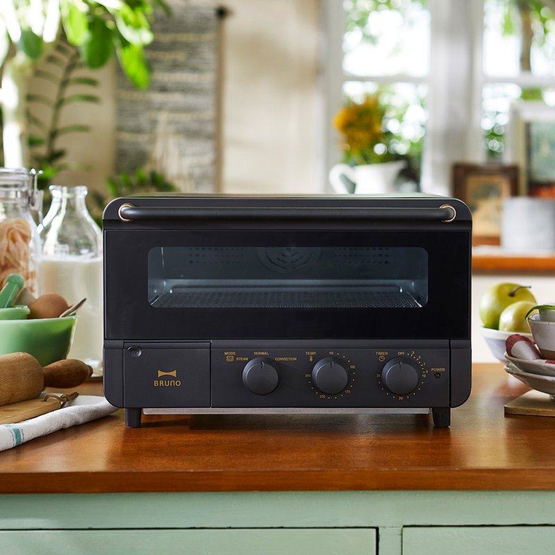 日本BRUNO蒸气烘焙烤箱(磨砂黑) - 厨房家电 - 其他金属 黑色