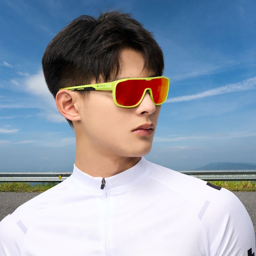 Mars 休闲偏光太阳眼镜 | UV400 莱姆绿 - 自行车/周边 - 塑料 