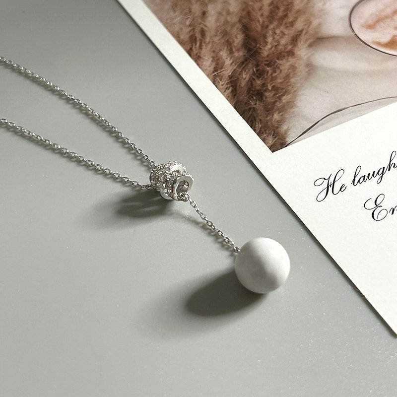 NL07-2 宠物纪念品 宠物饰品 宠物骨灰项链 宠物骨灰 - 订制抱枕/饰品 - 纯银 白色