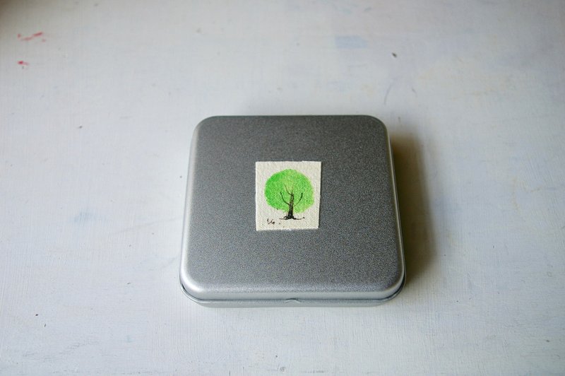 gift box for broach (with small original picture) - 戒指 - 其他金属 灰色
