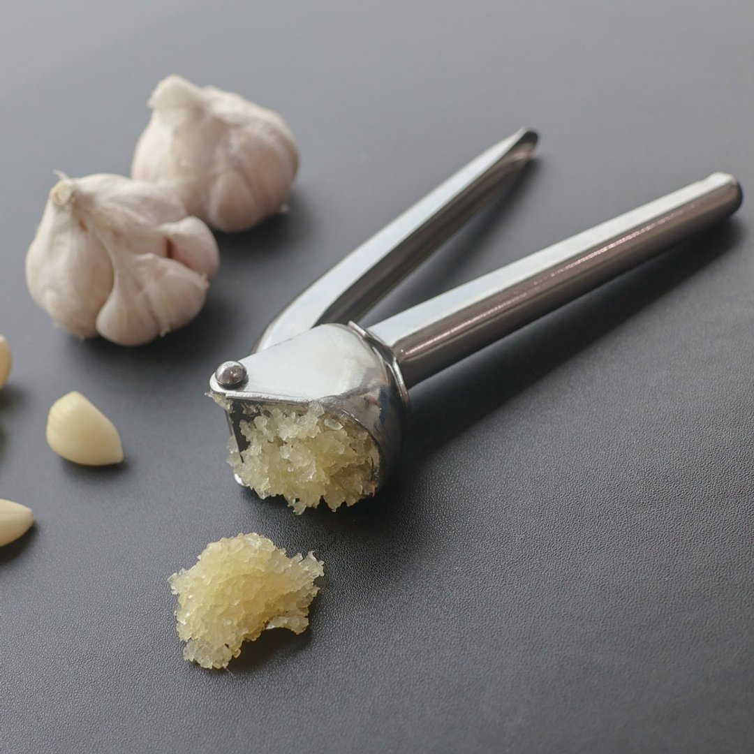 日本【SALUS 佐藤金属】碎大蒜器-三角型 - 厨房用具 - 不锈钢 银色