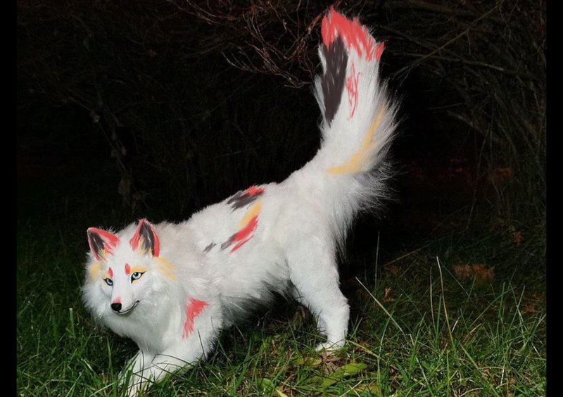 Fox Fantasy 定制 Artdoll 可摆姿势的个性化礼物 - 玩偶/公仔 - 其他人造纤维 多色