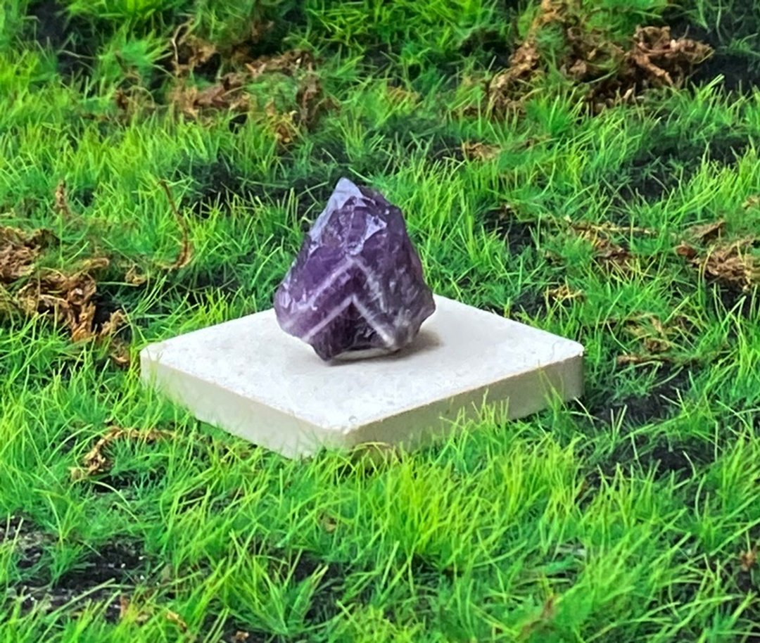 能量摆饰-精选天然梦幻虎牙紫水晶 增智慧  快速出货 - 摆饰 - 水晶 紫色