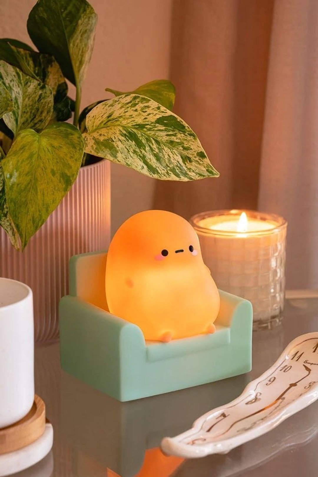 Tayto Couch Potato 懒骨头沙发组LED小夜灯 / 摆设 - 灯具/灯饰 - 塑料 