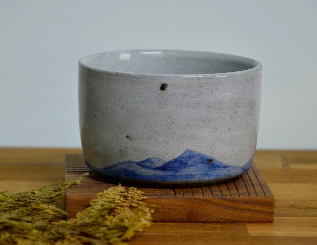 绘山形杯(大) - 茶具/茶杯 - 陶 