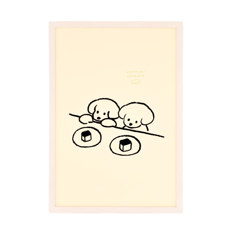 寺冈夏美彩色海报 - 海报/装饰画/版画 - 纸 