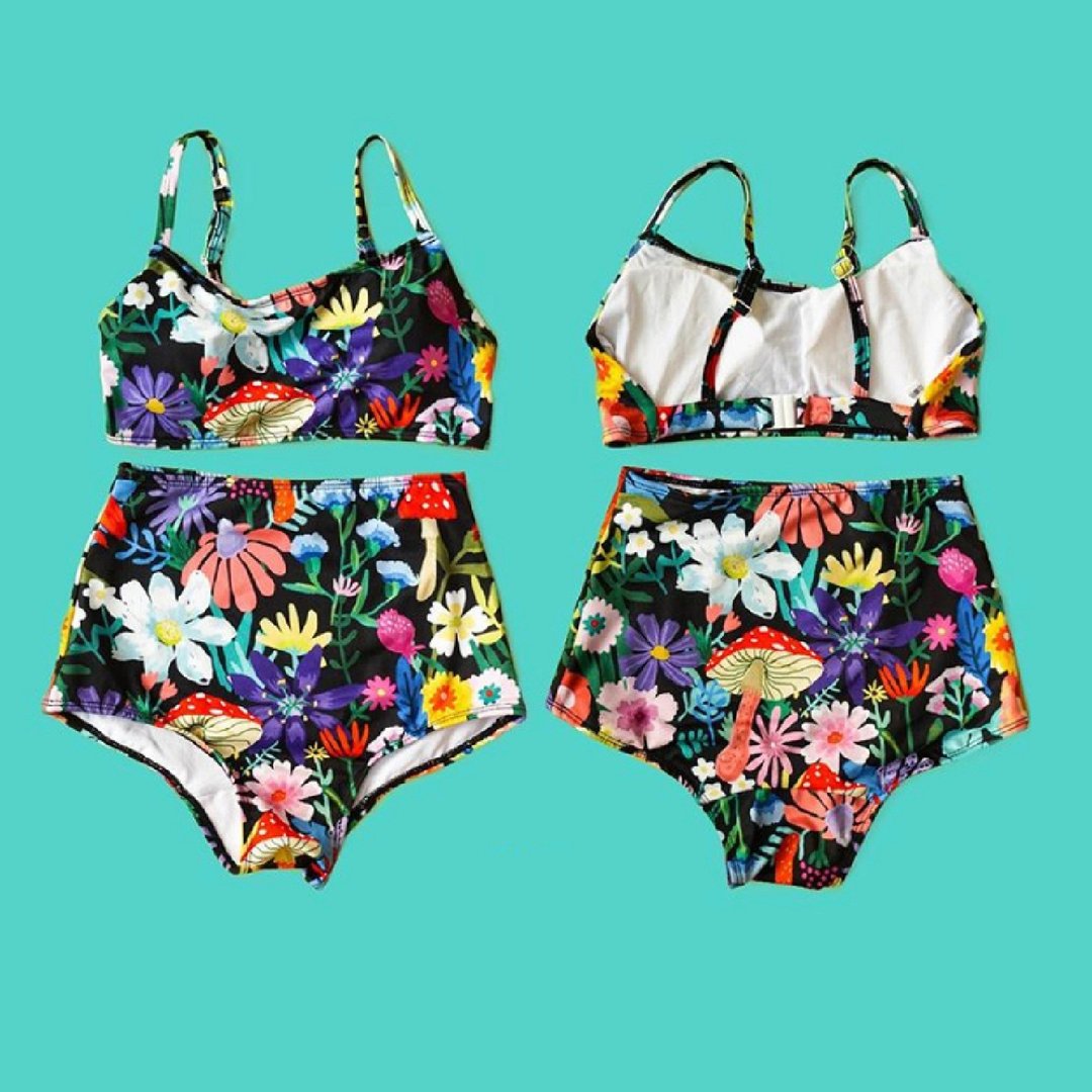 Flower Two piece // swim wear - 其他 - 其他材质 多色