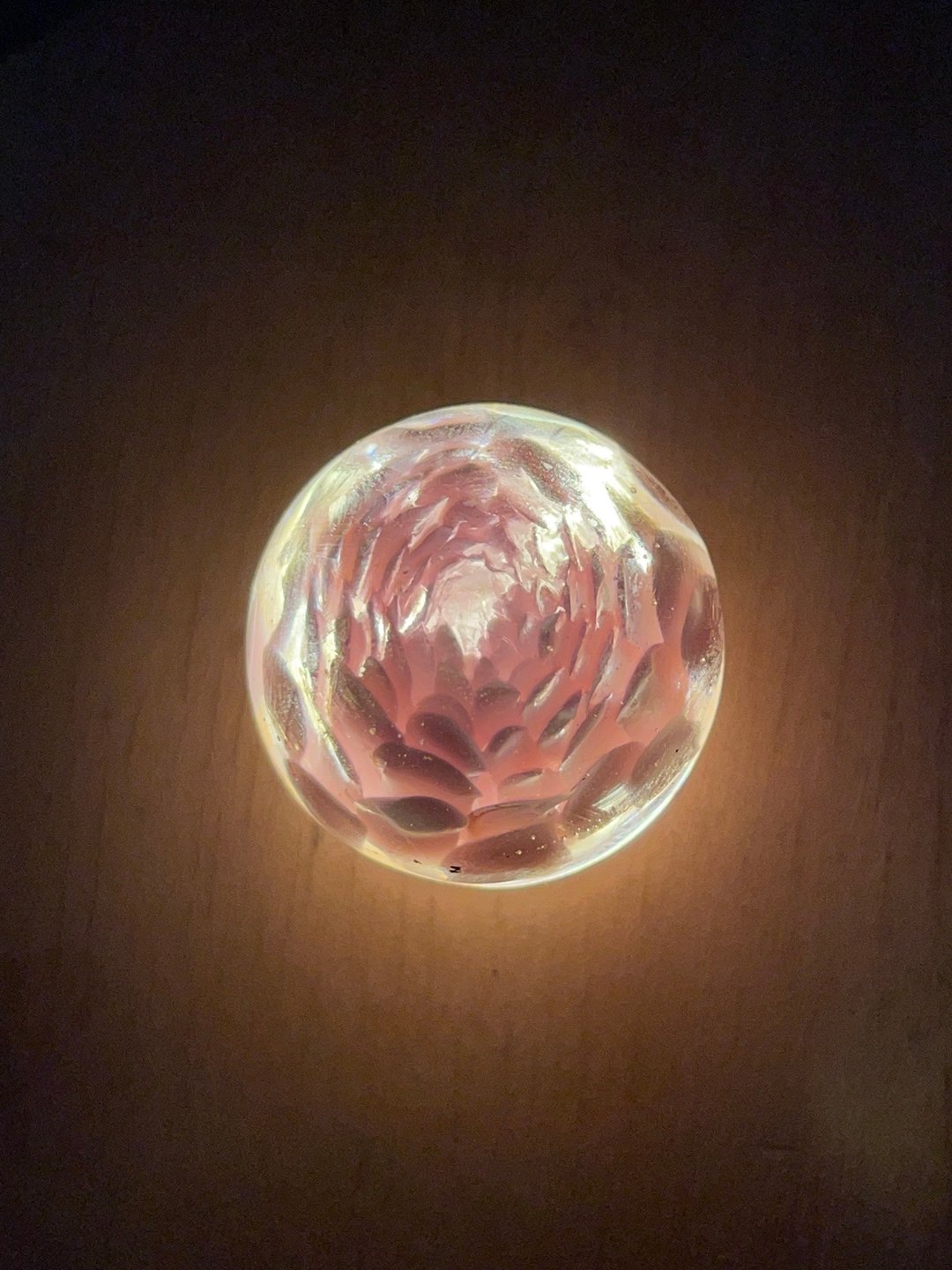 花之琉璃夜灯 - 摆饰 - 玻璃 