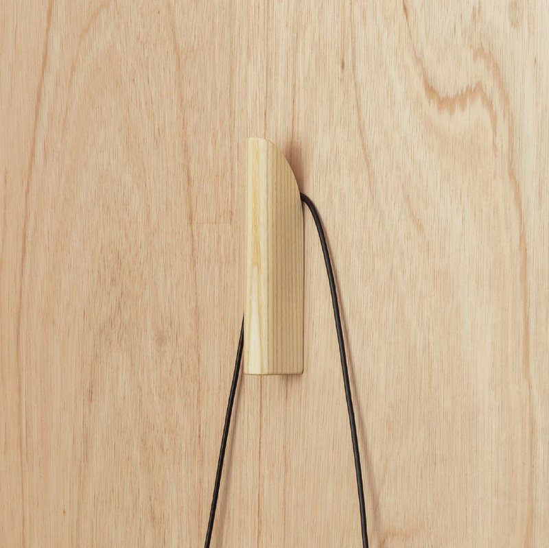 SLIDE Hook | 白蜡木挂钩 | 原木 - 其他家具 - 木头 卡其色