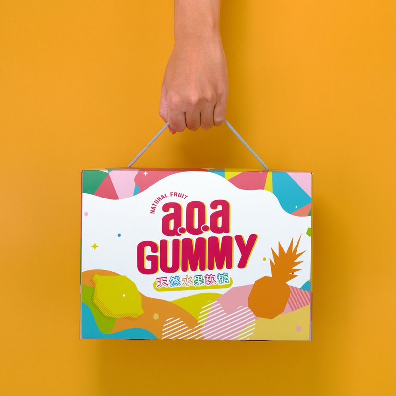 a.o.a天然水果软糖 新年礼盒 中秋礼盒 健康 低卡 减糖 伴手礼 - 零食/点心 - 新鲜食材 