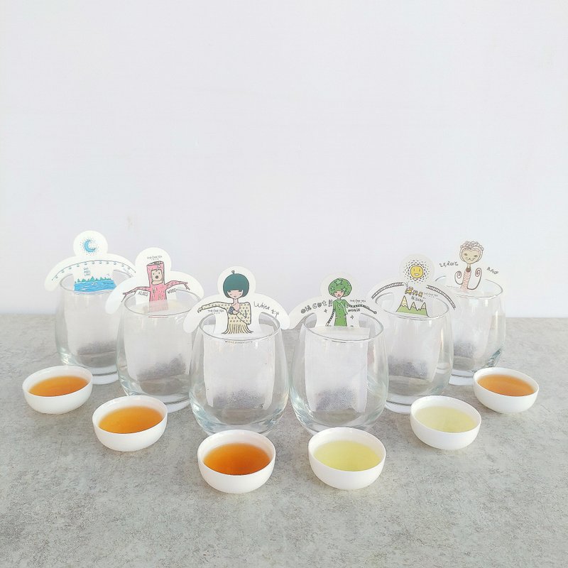陪你喝茶人形茶包 - 茶 - 新鲜食材 