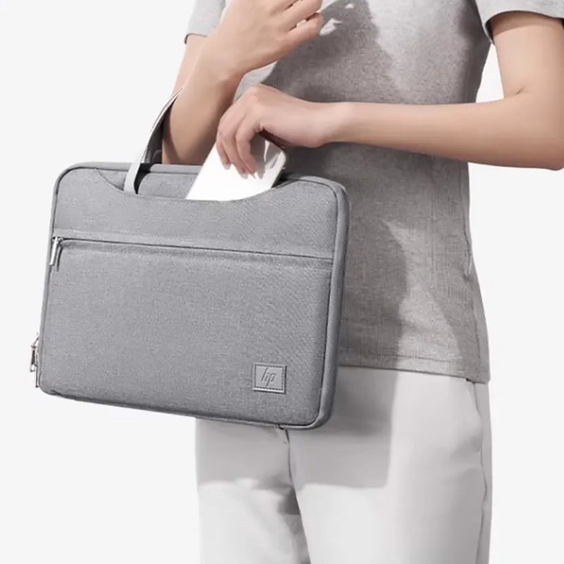 HP 惠普 15.6 寸 素雅 防震 Pack O 笔电手提包 - 电脑包 - 其他材质 灰色