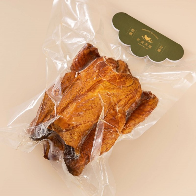 【包邮快速出货】冷冻 | 烟熏全鸡 特大1.35kg 初一十五拜拜 - 熟食小吃 - 其他材质 咖啡色