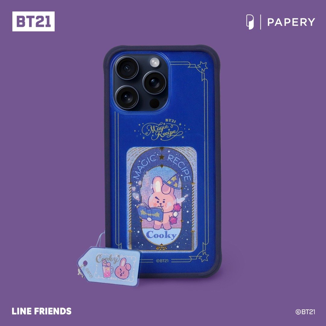 艺术防摔手机壳 BT21 MAGIC RECIPE EDITION - COOKY - 手机壳/手机套 - 其他材质 