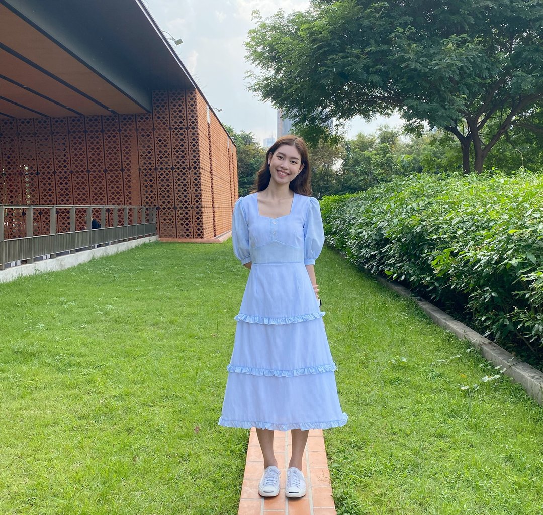 Anaya Maxi Dress - 洋装/连衣裙 - 棉 